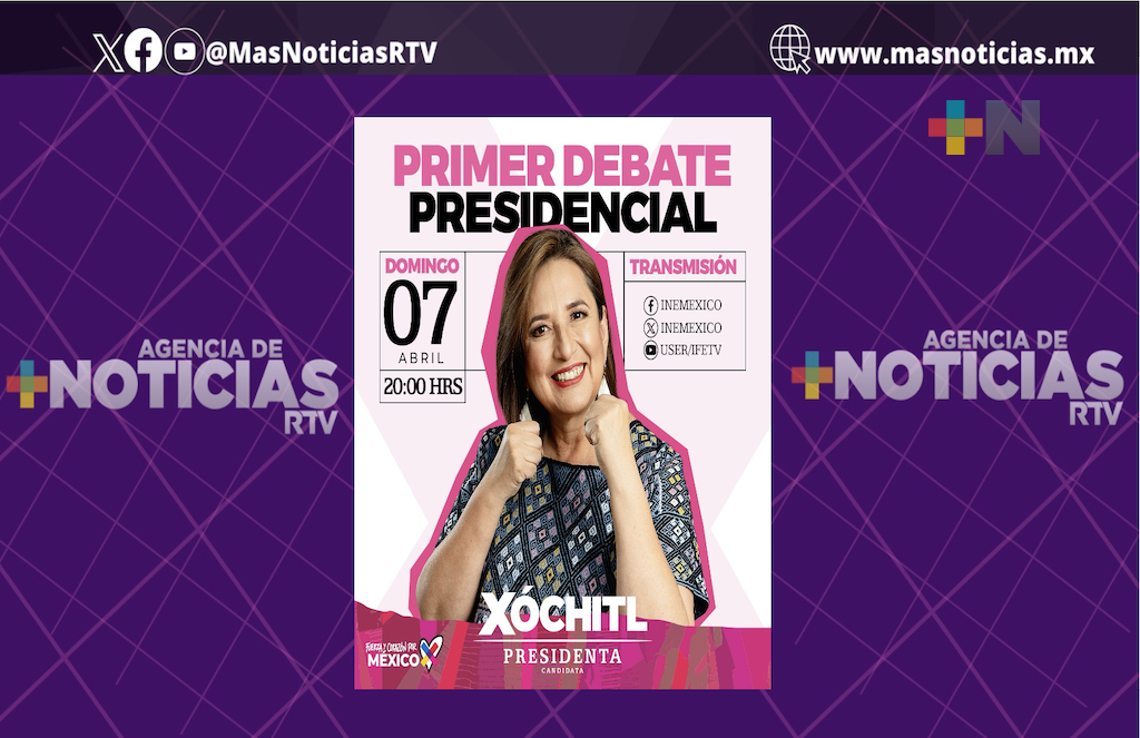 Vamos a demostrar de qué estamos hechos, lista para el debate del INE: Xóchitl Gálvez